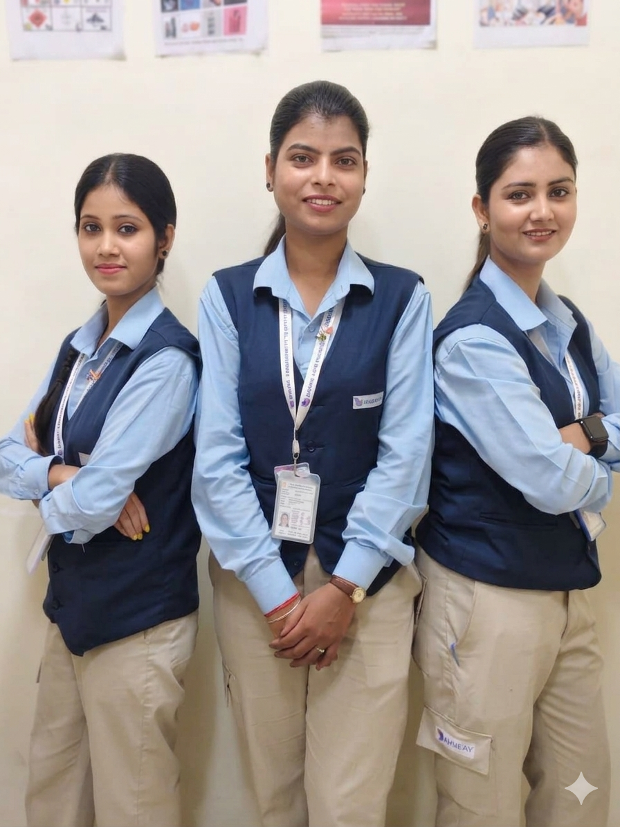 VIMANA ground handling team members in uniform